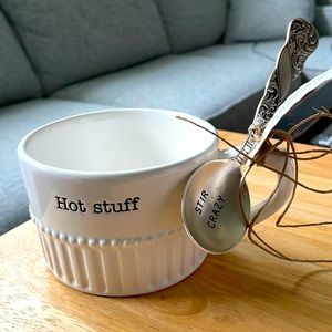 Mud pie Hot Stuff oversized mug
